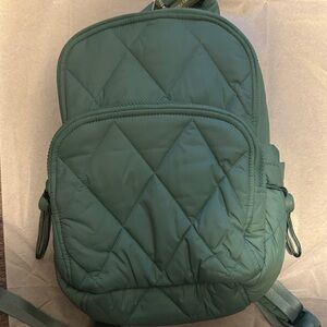 Vera Bradley Quilted Teal Backpack
